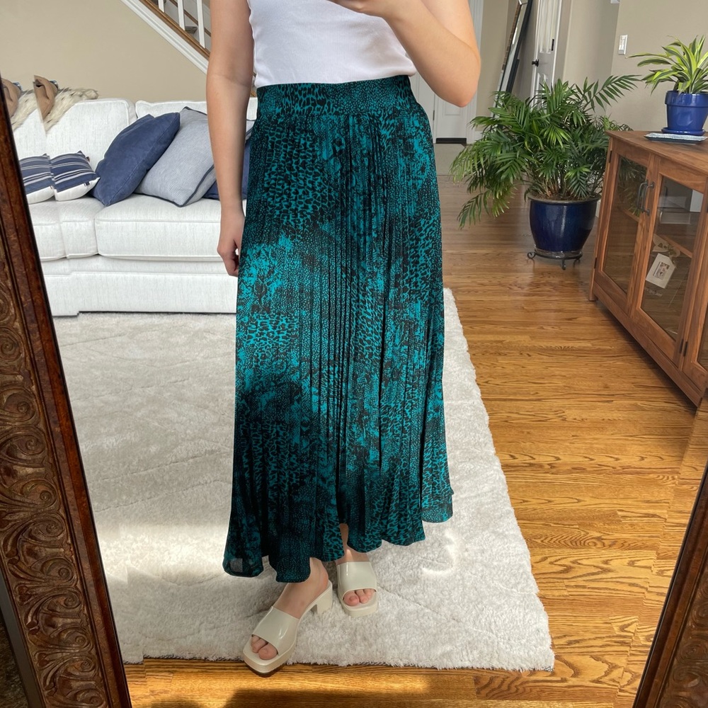 AFRM Dilan Pleated Maxi Skirt